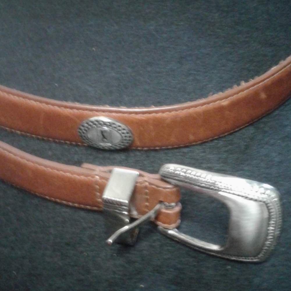 Size 36 PGA tour leather belt vguc